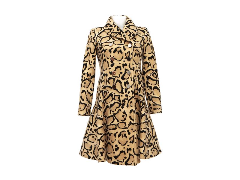 Gucci, Cappottino in Panno Animalier