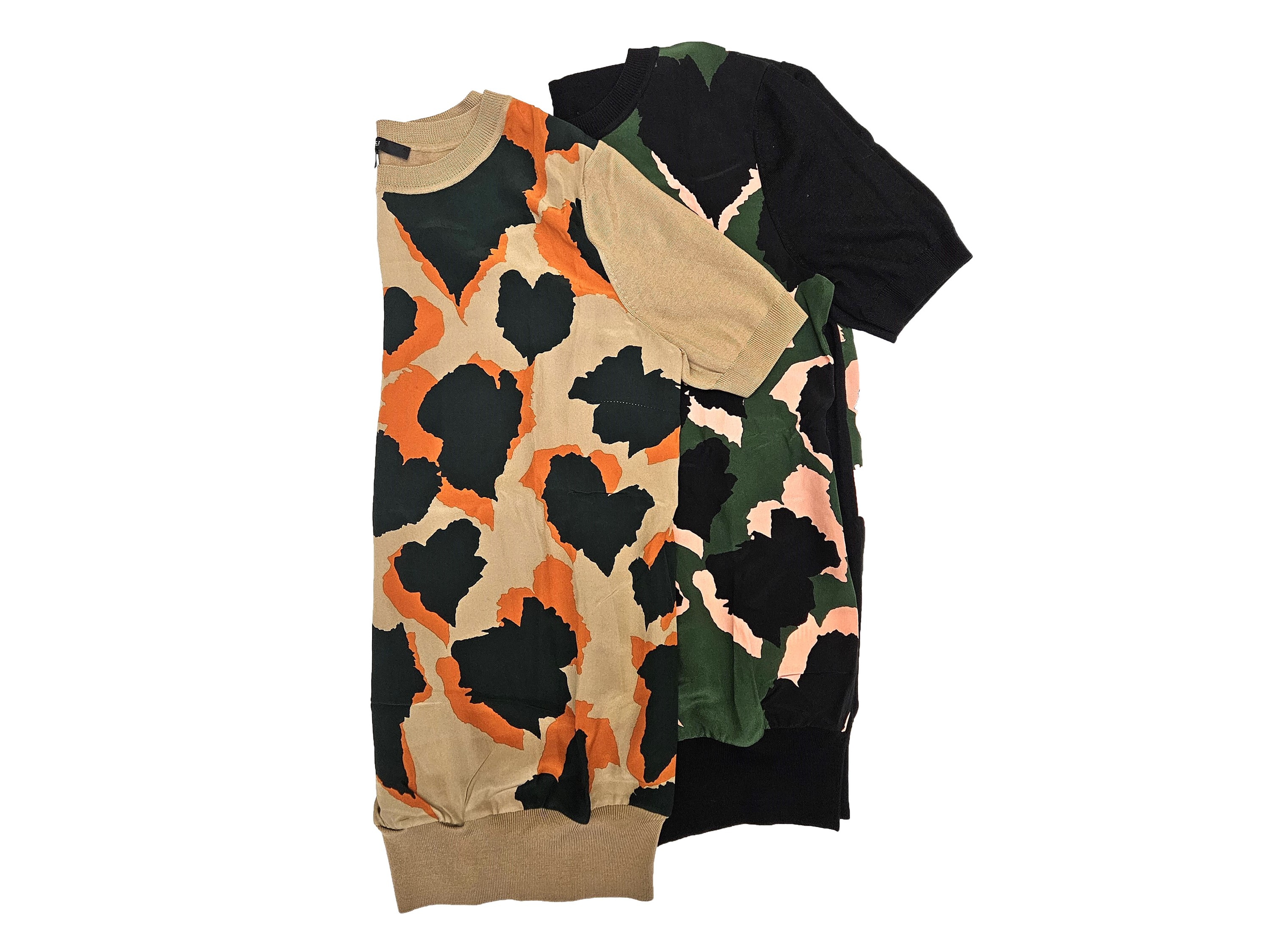 Gucci, Tre Bluse Camuflage Alessandro Michele