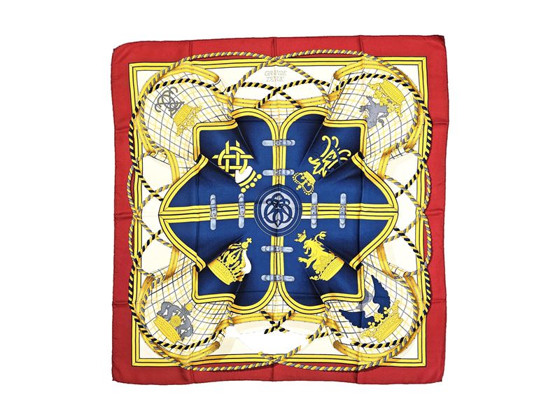 Hermès, Foulard in Seta "grande Tenue"