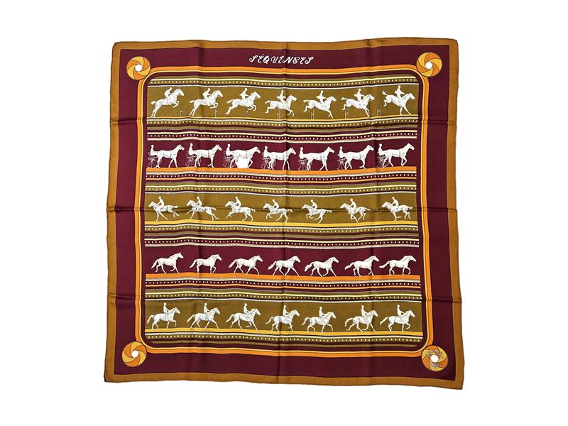 Hermès, Foulard in Seta "sequences"
