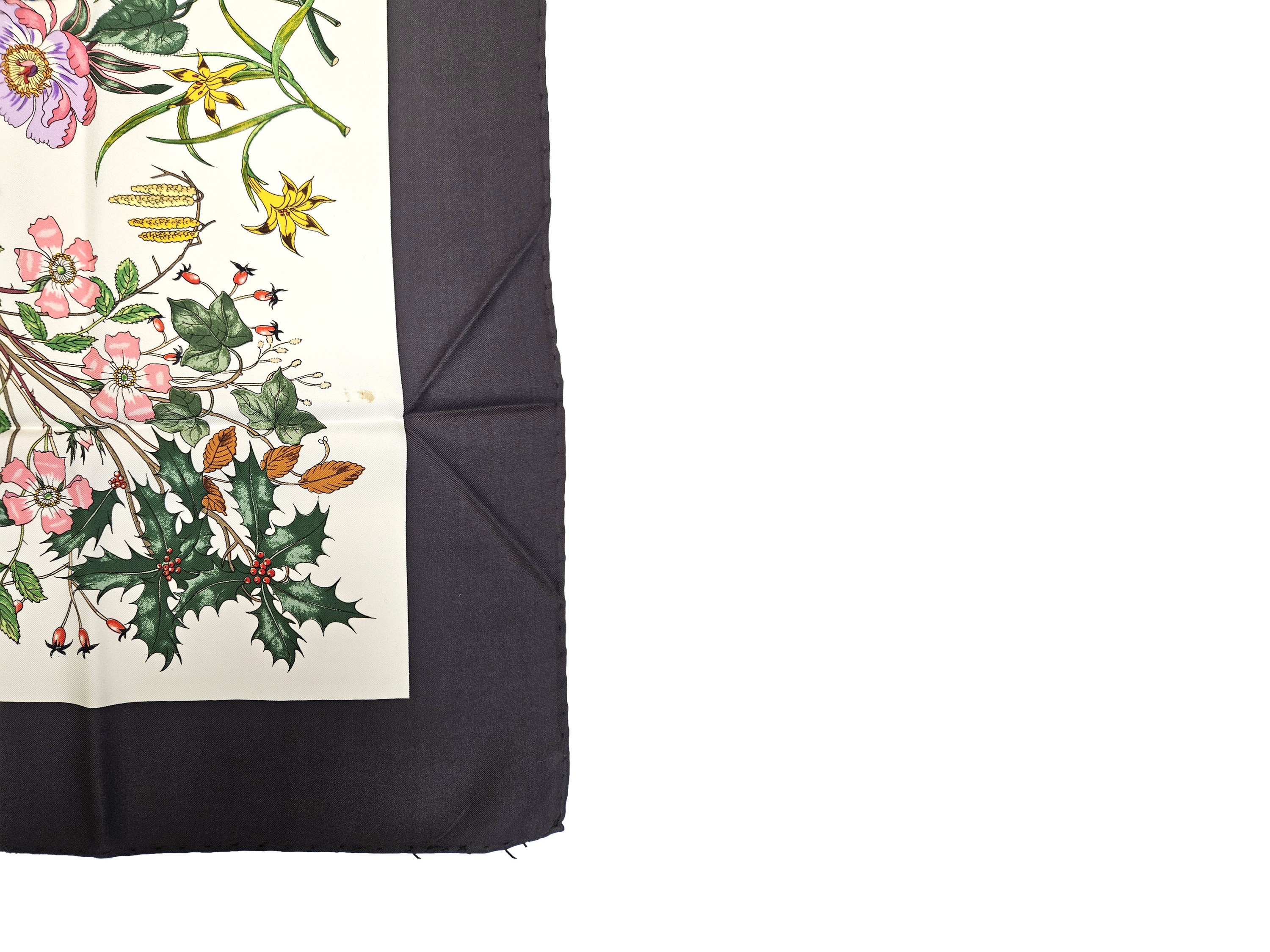 Gucci, Foulard in Seta "flora" di Vittorio Accornero