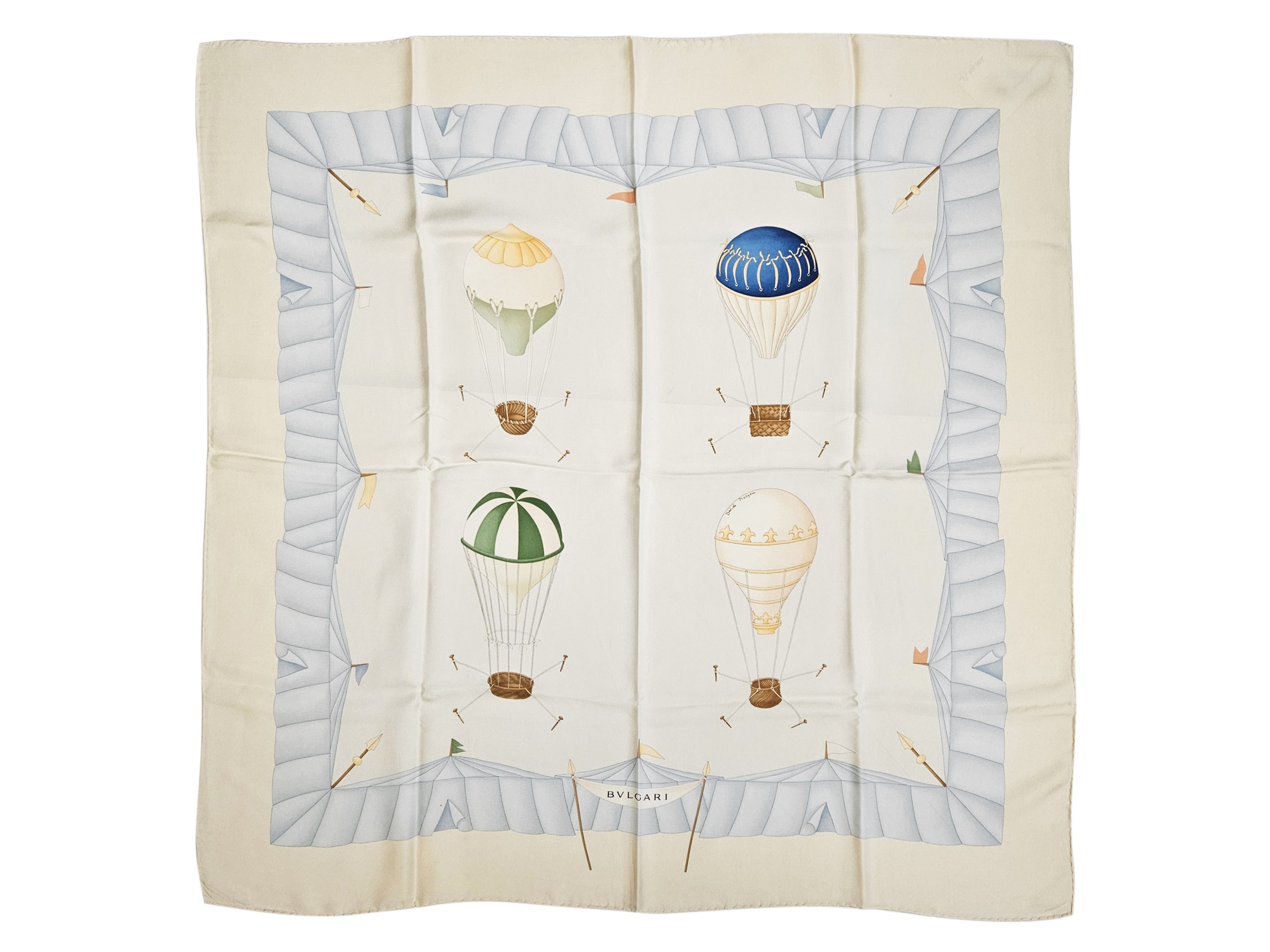 Must De Cartier/bulgari, Due Foulard in Seta