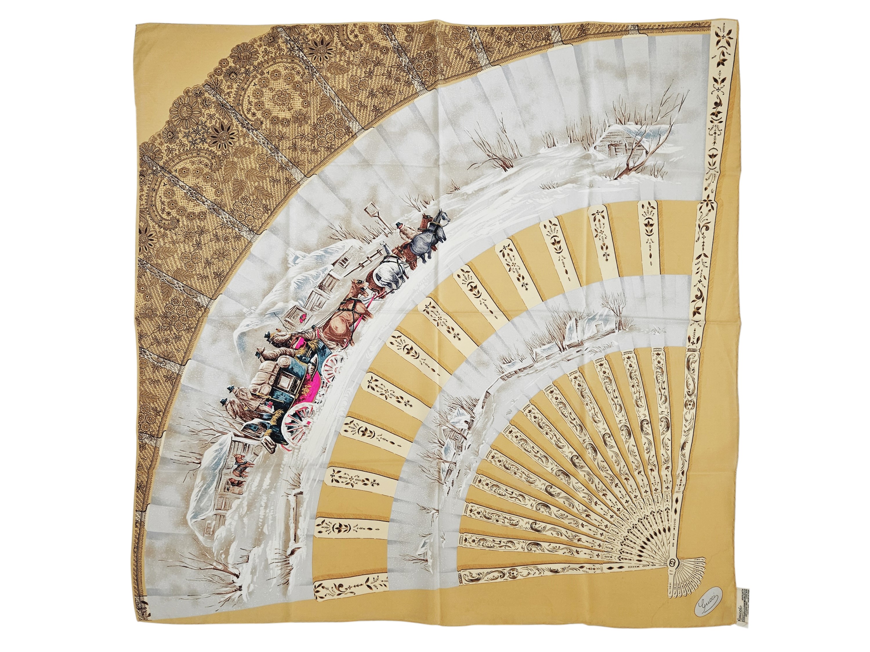 Emilio Pucci/gucci, Due Foulard in Seta