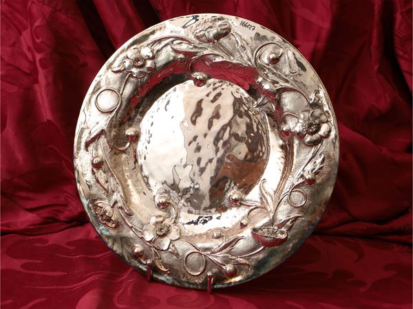 Vassoio centrotavola in argento