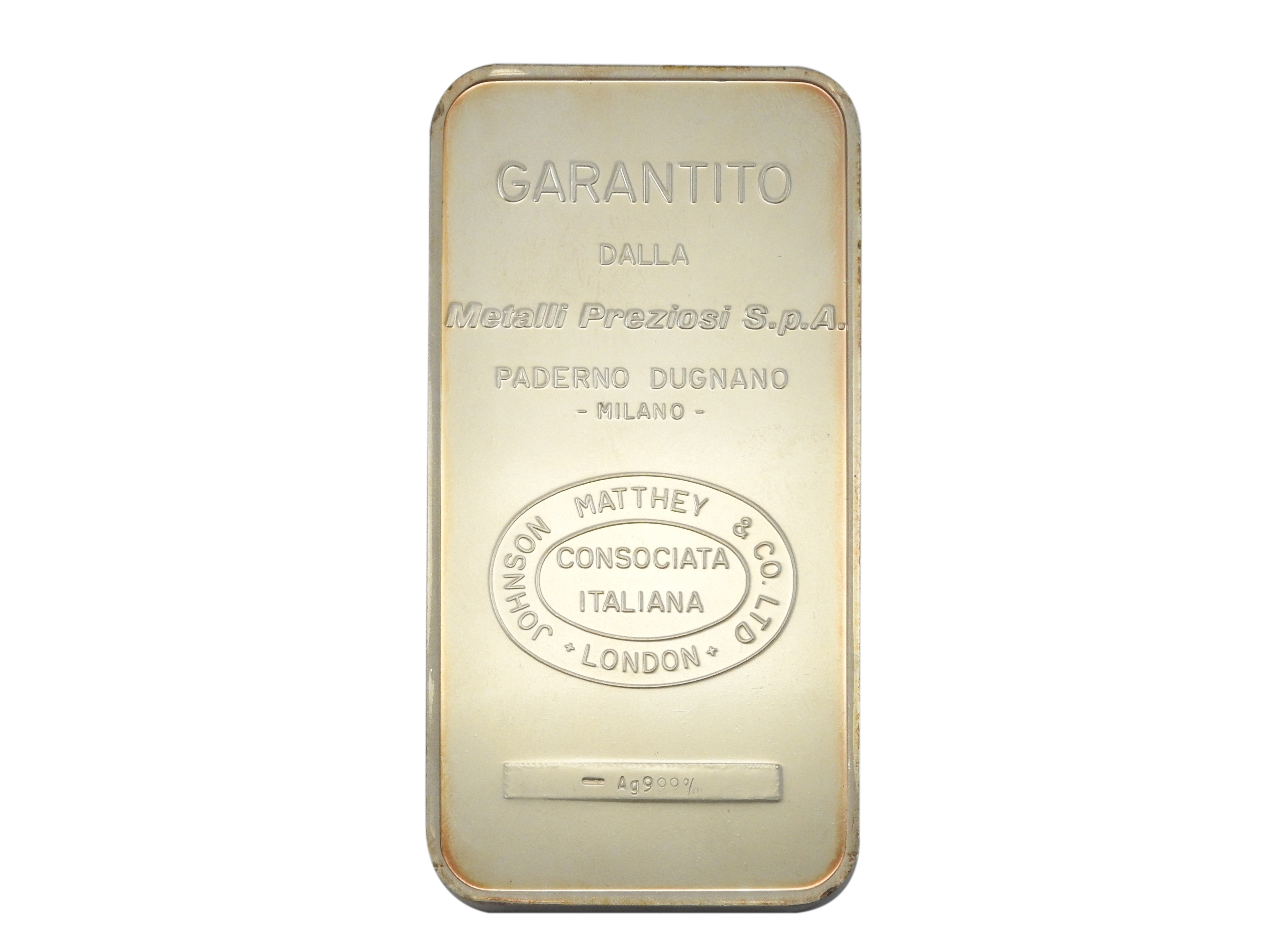 Lingotto in argento 999/1000