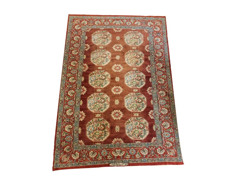 Tappeto caucasico Karabagh di vecchia manifattura