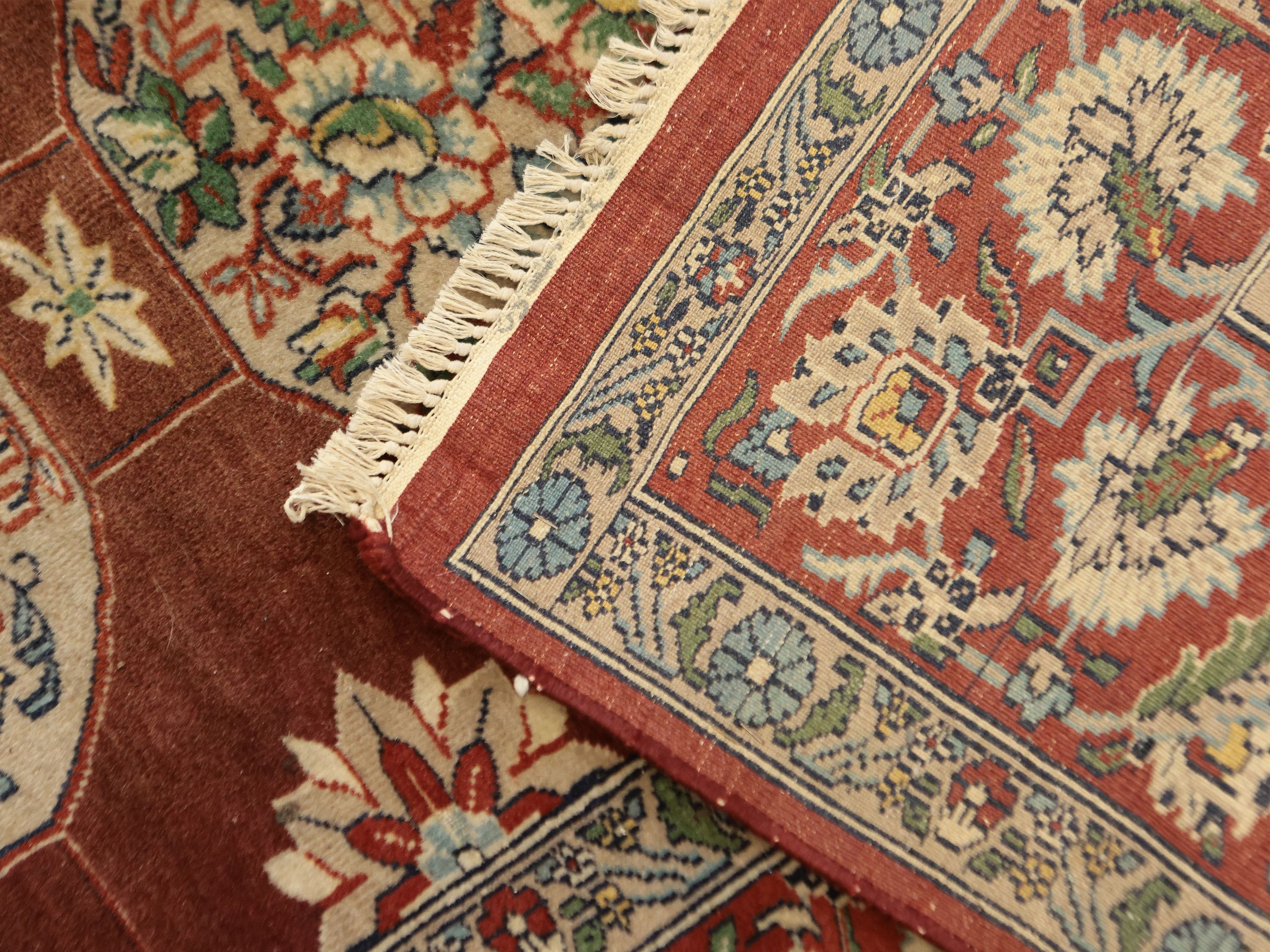 Tappeto caucasico Karabagh di vecchia manifattura