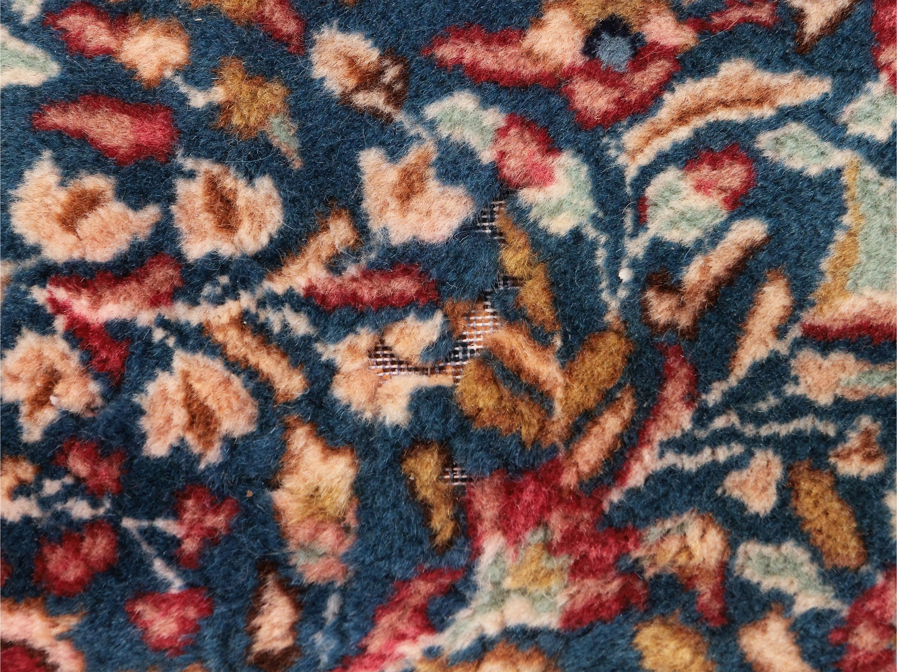 Tappeto persiano Kirman di vecchia manifattura