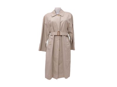Burberry, Trench in Cotone Beige