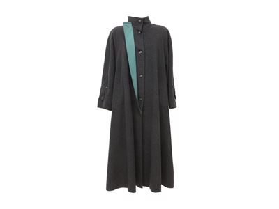 Cappotto in Loden Grigio/verde