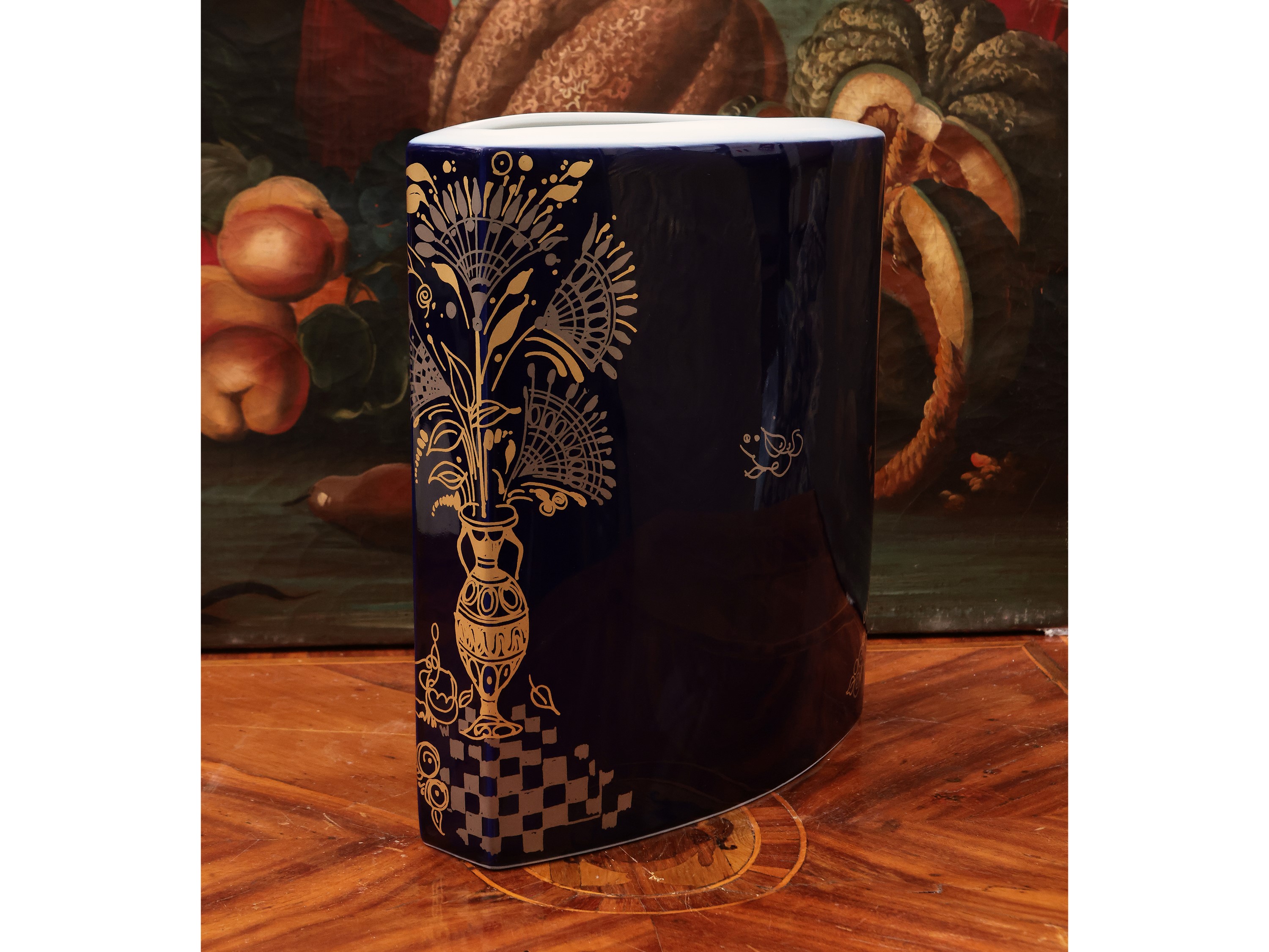 Large porcelain vase, Bjorn Wiinblad for Rosenthal (20th century