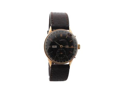 Orologio da Polso per Uomo Movado Calendario in Oro Giallo