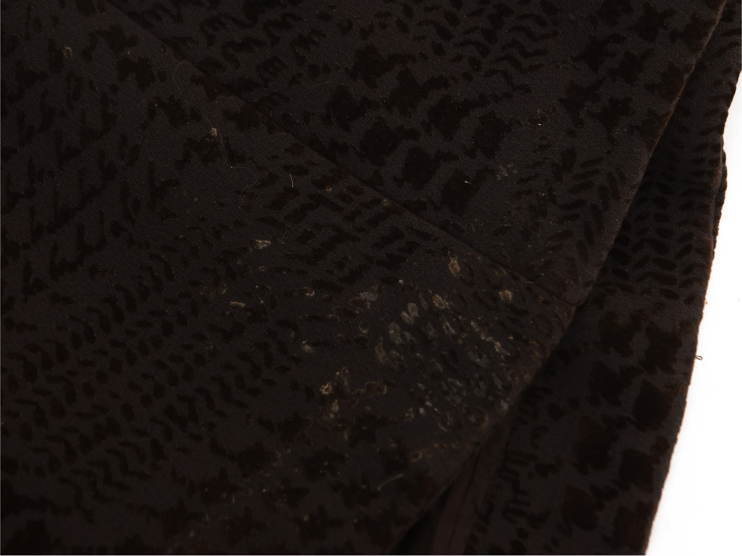 Abito Sartoriale Pied De Poule Marrone