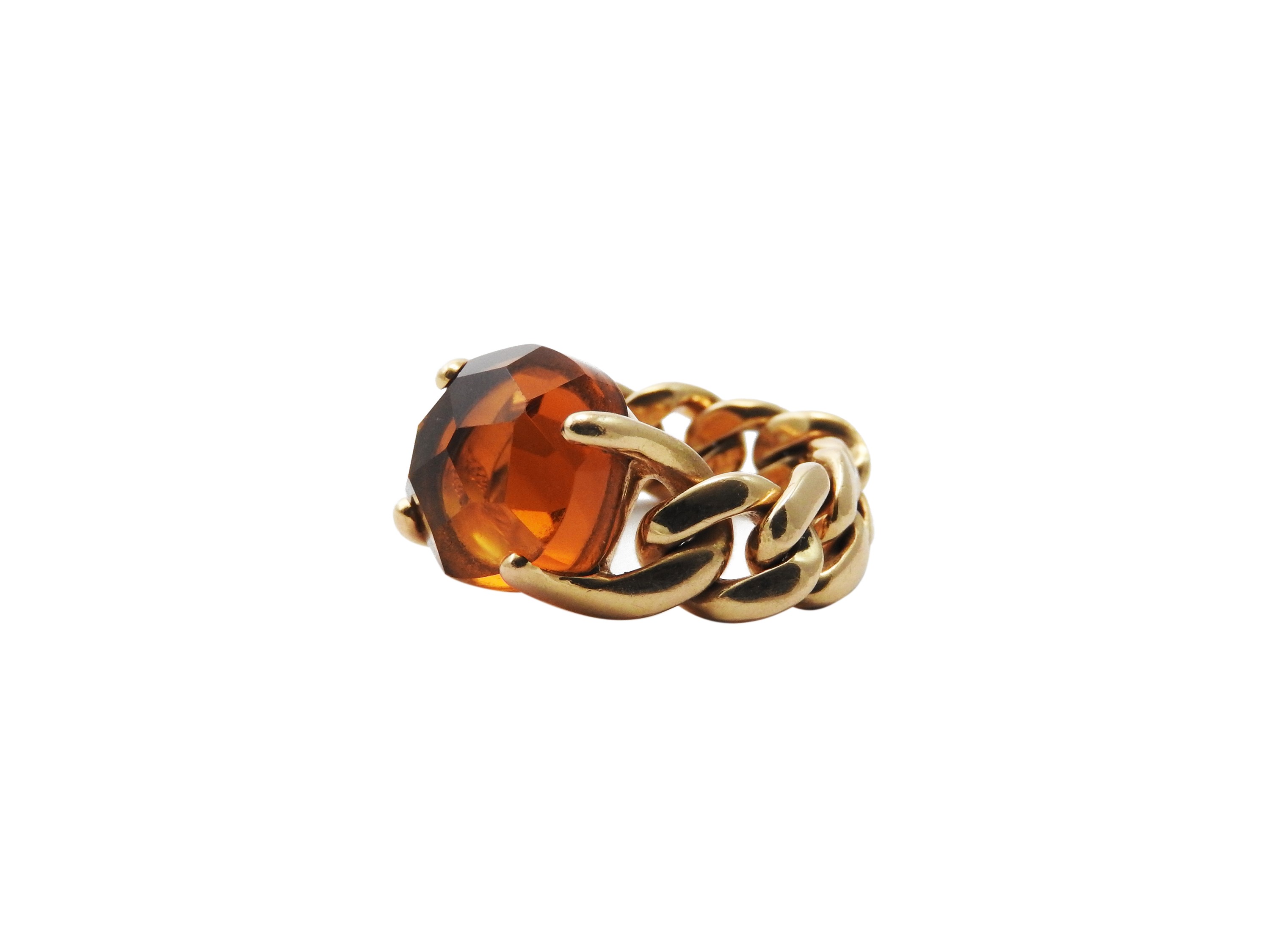 Anello Pomellato Lola in Oro Rosa con Quarzo Citrino