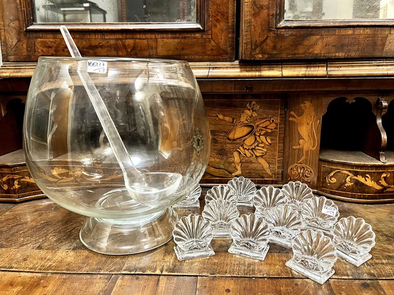 Serie di Dodici Segnaposto in Cristallo, Baccarat