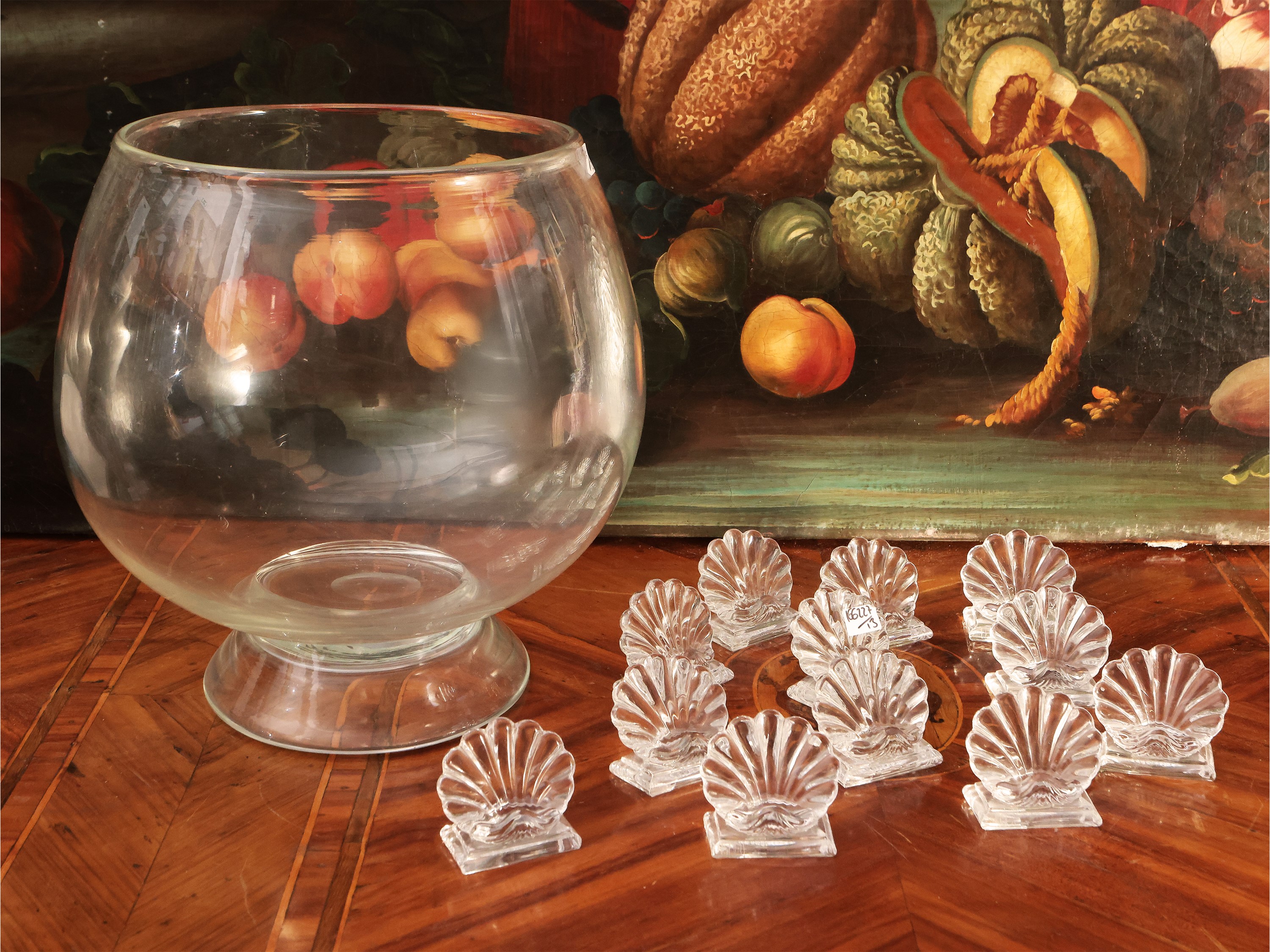 Serie di Dodici Segnaposto in Cristallo, Baccarat
