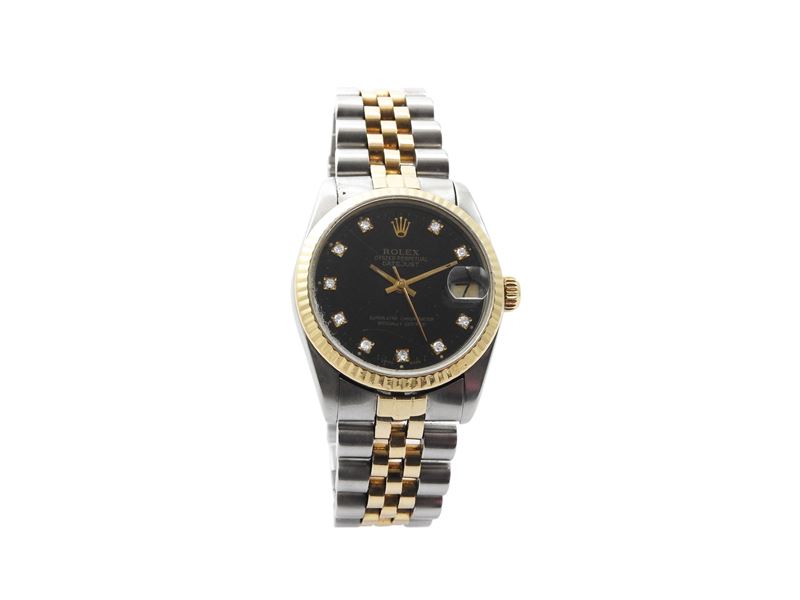 Orologio da Polso per Uomo Rolex Datejust in Acciaio e Oro