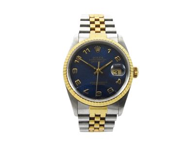 Orologio da Polso per Uomo Rolex Datejust in Acciaio e Oro