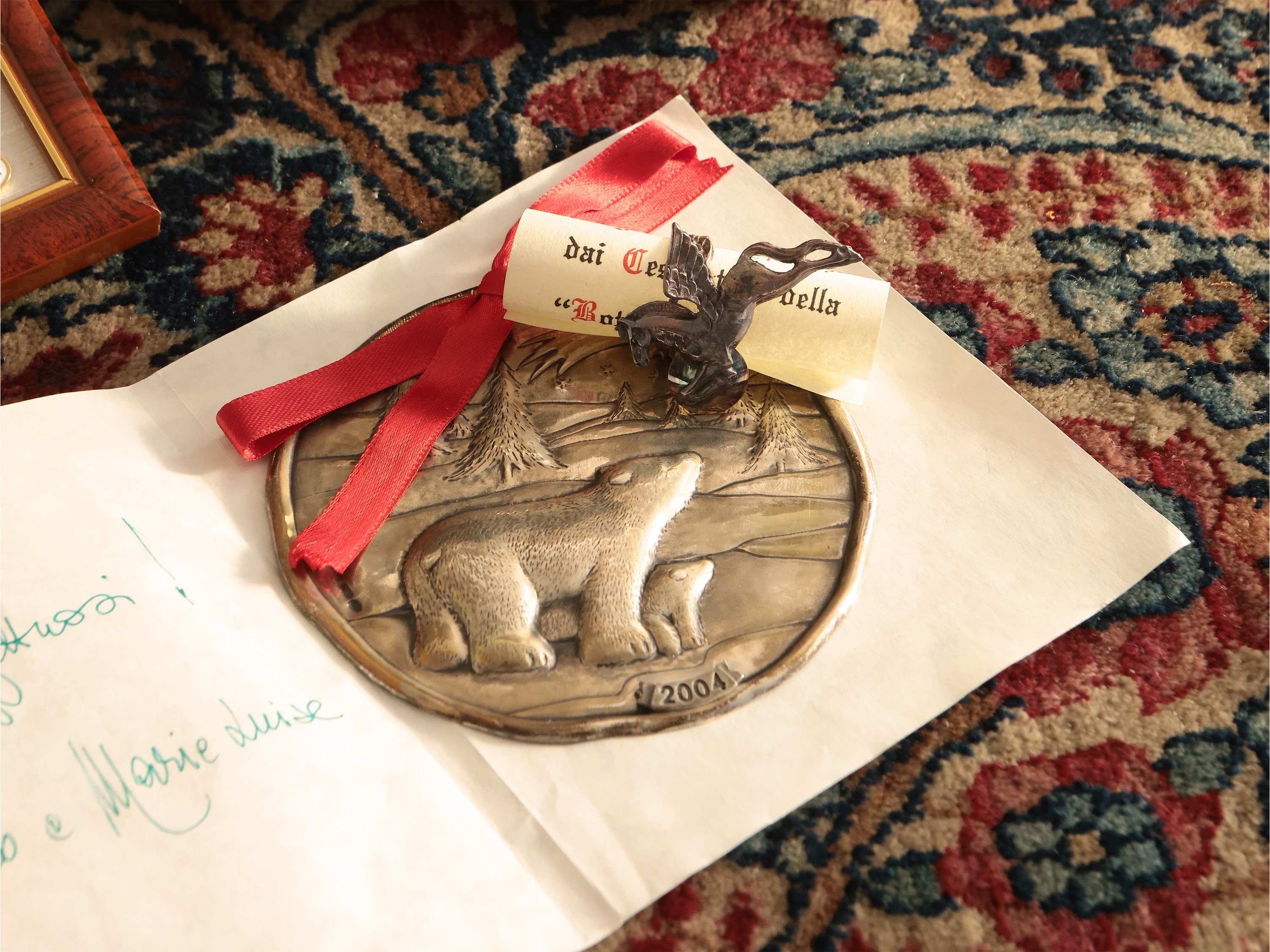 Decorazioni natalizie, anche in argento