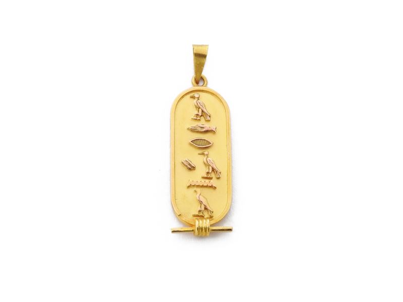 Pendente in Oro Giallo