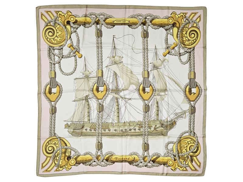 Hermès, Foulard in Seta "tribord"
