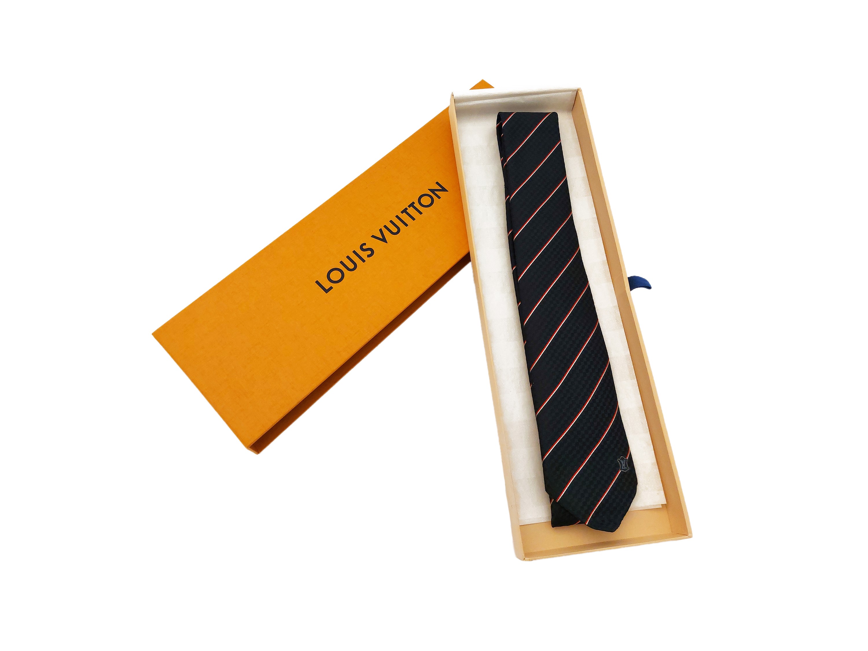 Louis Vuitton, Cravatta in Seta "ecu"