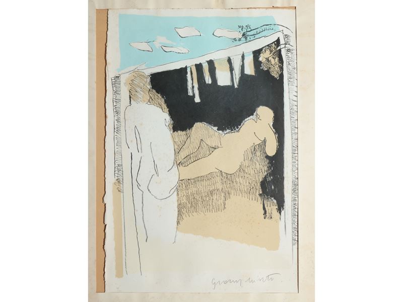 Alberto Giaquinto - Scene di'interno con Figure