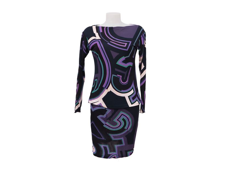 Emilio Pucci, Completo in Viscosa e Seta