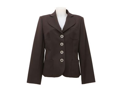 Salvatore Ferragamo, Tailleur Pantalone Marrone