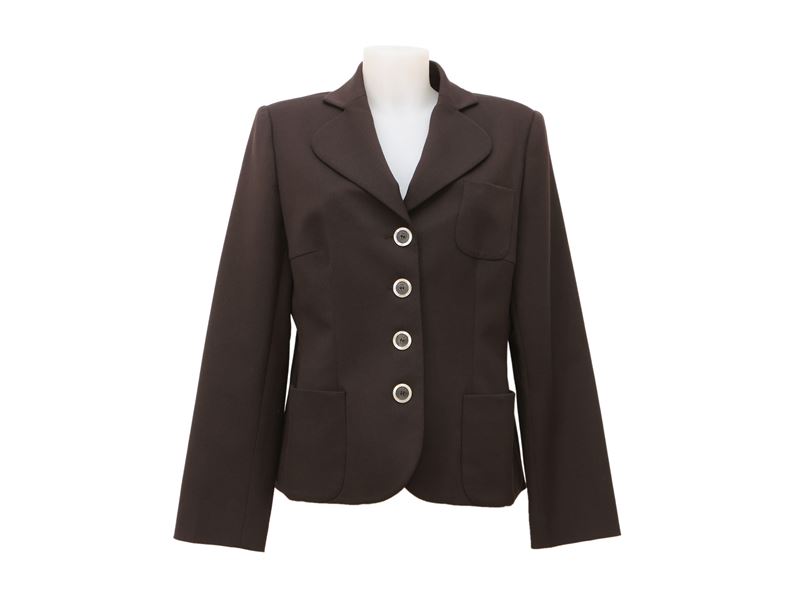 Salvatore Ferragamo, Tailleur Pantalone Marrone