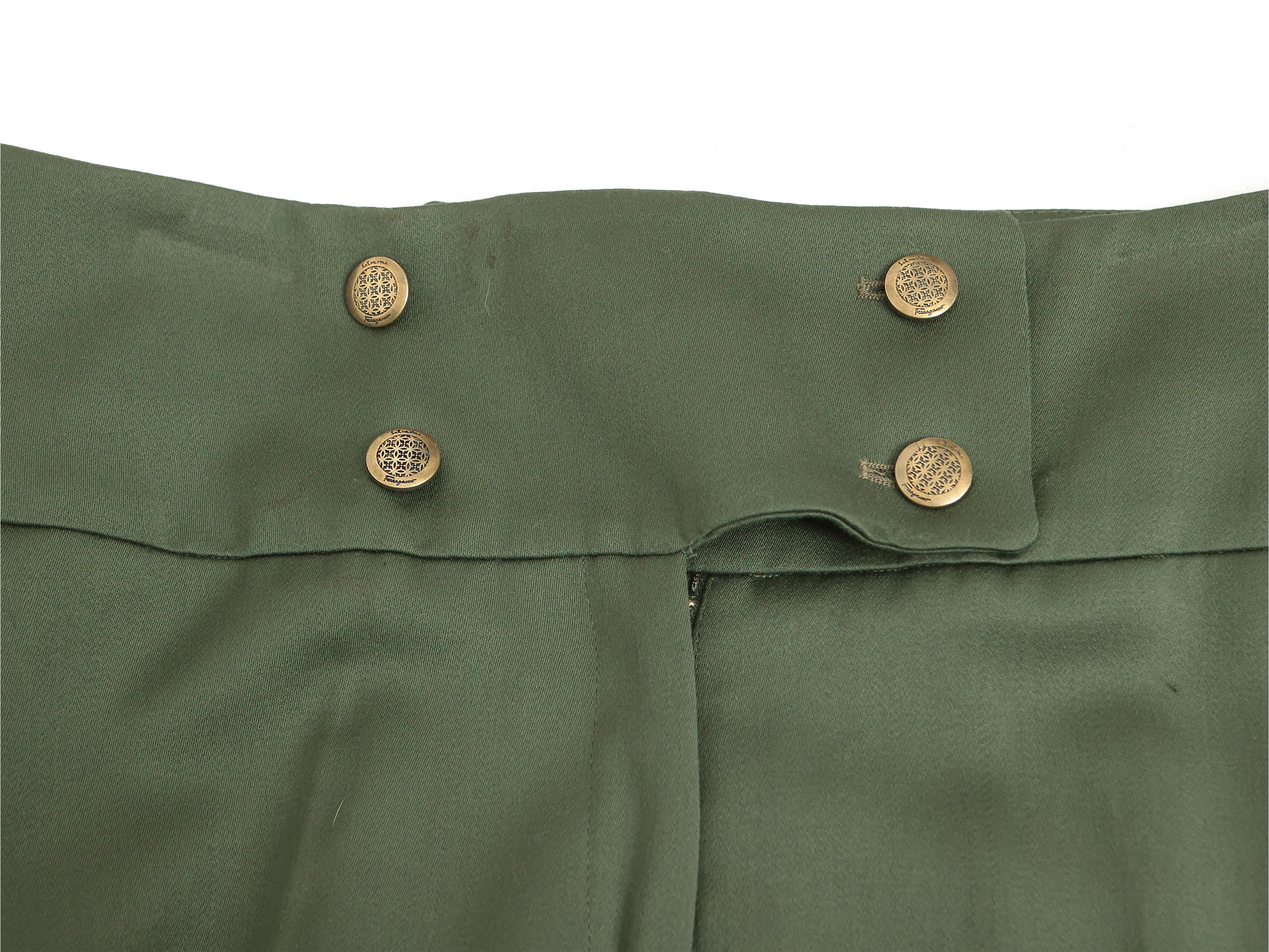 Salvatore Ferragamo, Completo Verde Muschio