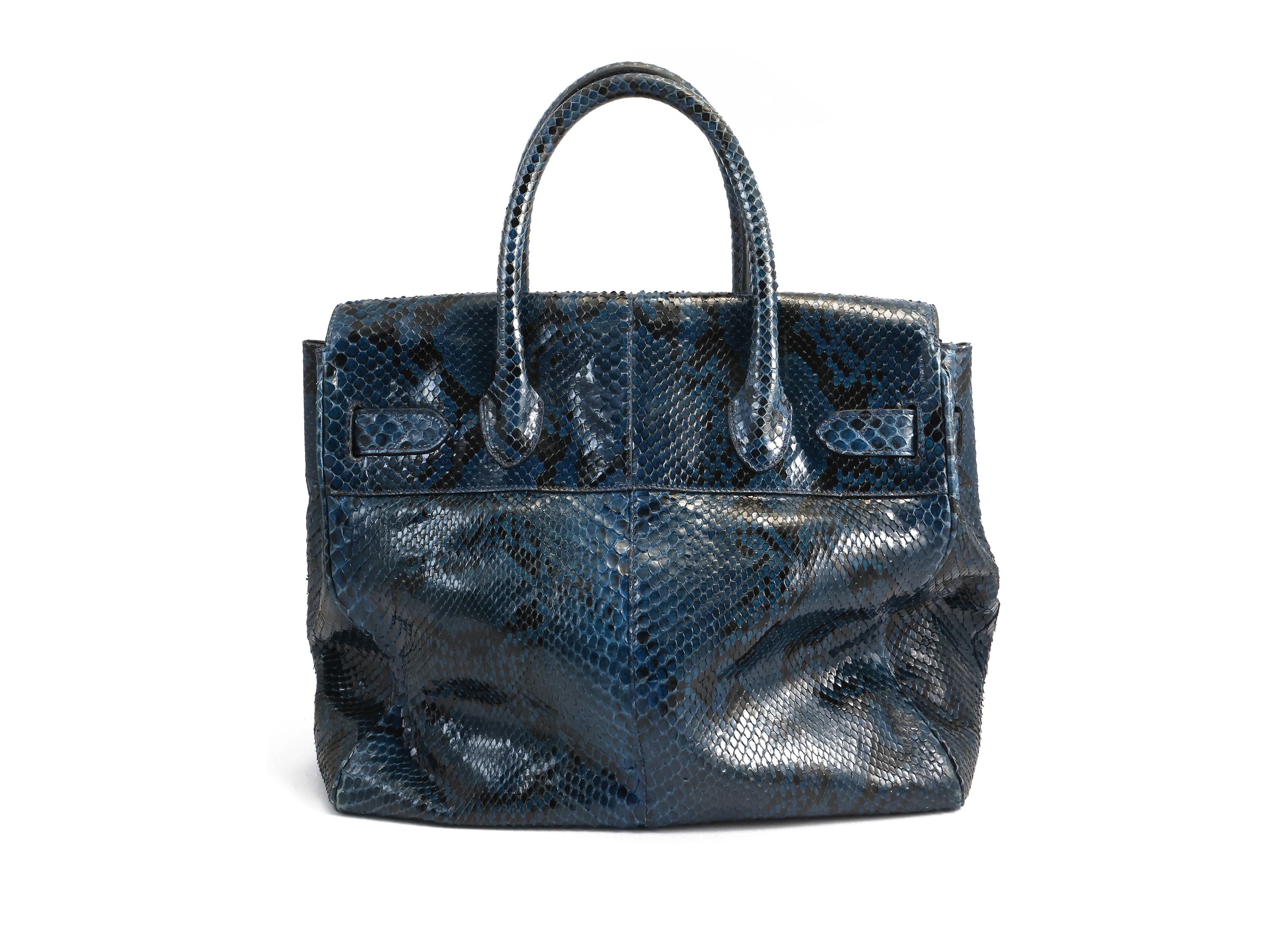 Ermanno Daelli, Borsa in pitone blu