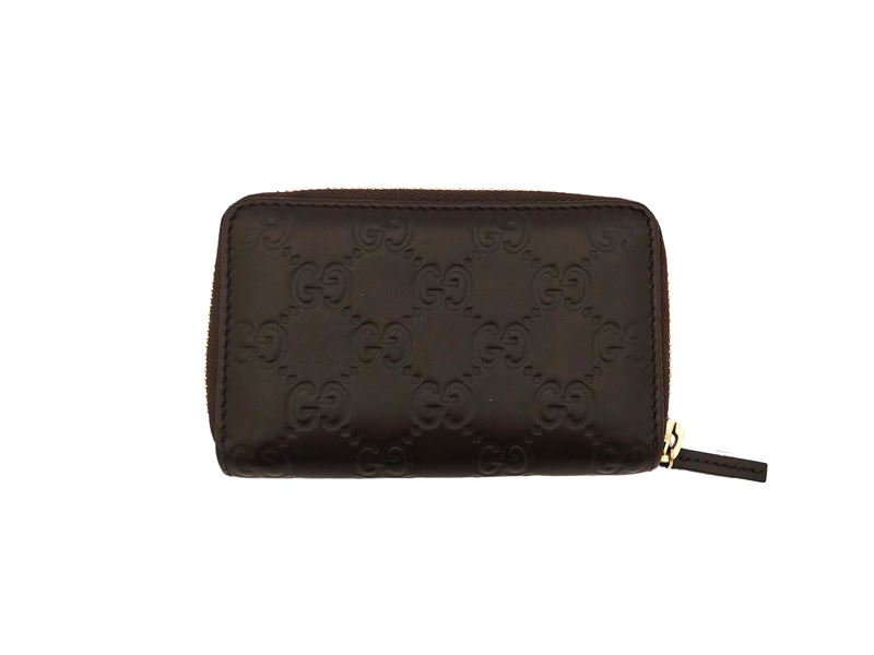 Gucci, Portacarte in Pelle Marrone