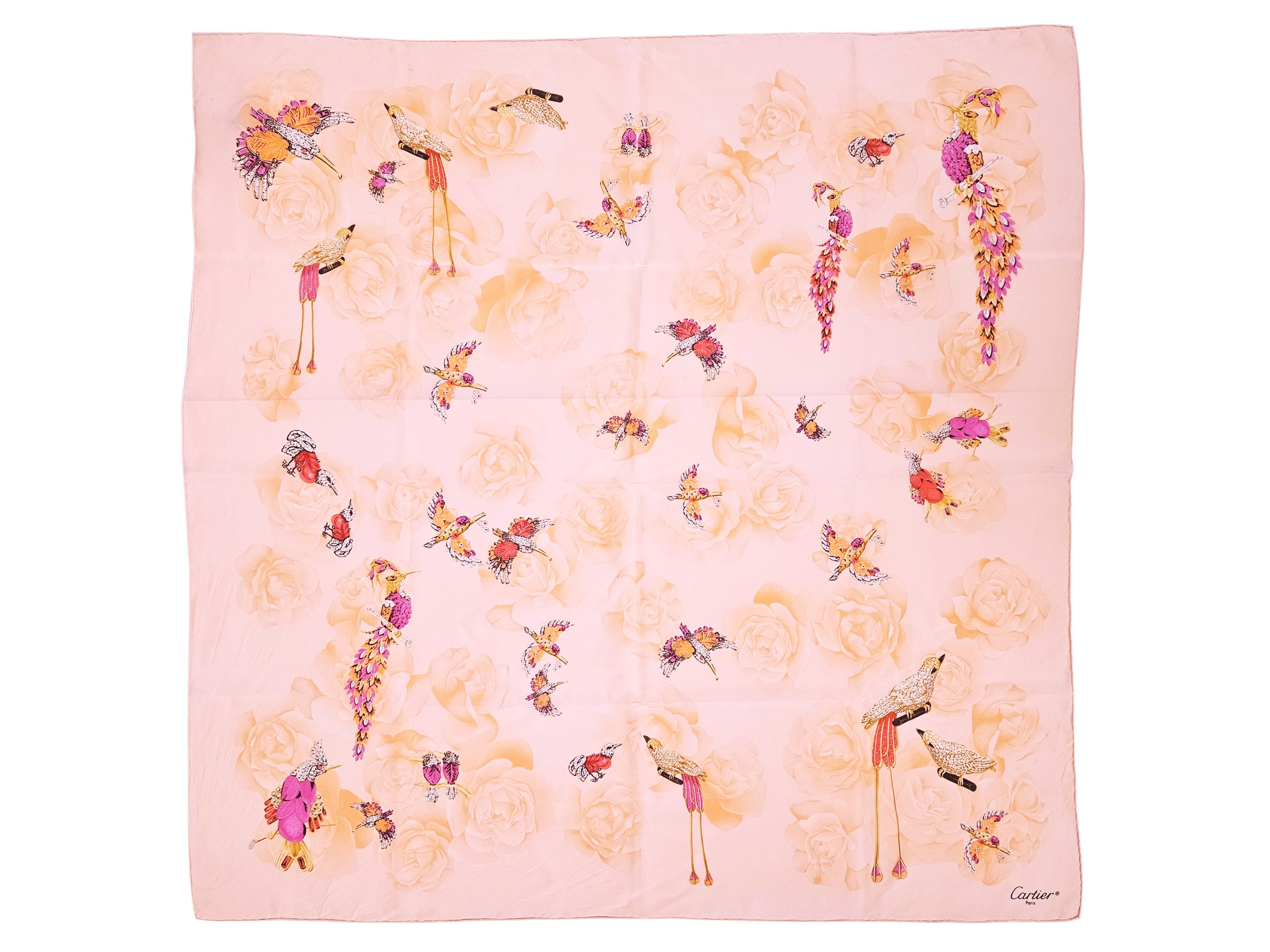 Valentino/cartier, Due Foulard in Seta
