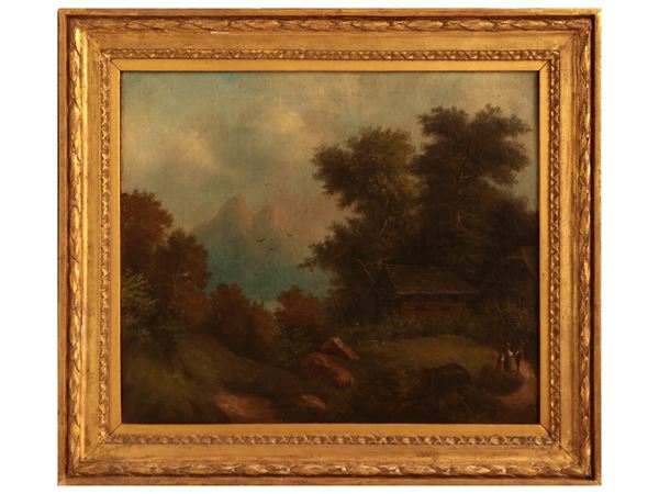 Paesaggio con figure
