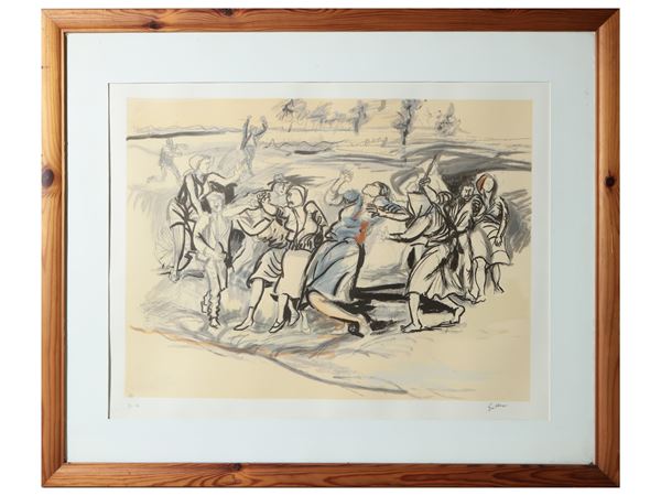 Renato Guttuso - La contestazione