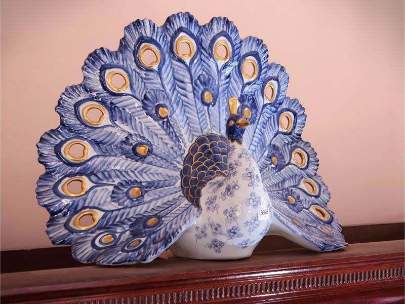 Grande Gruppo in Ceramica Smaltata