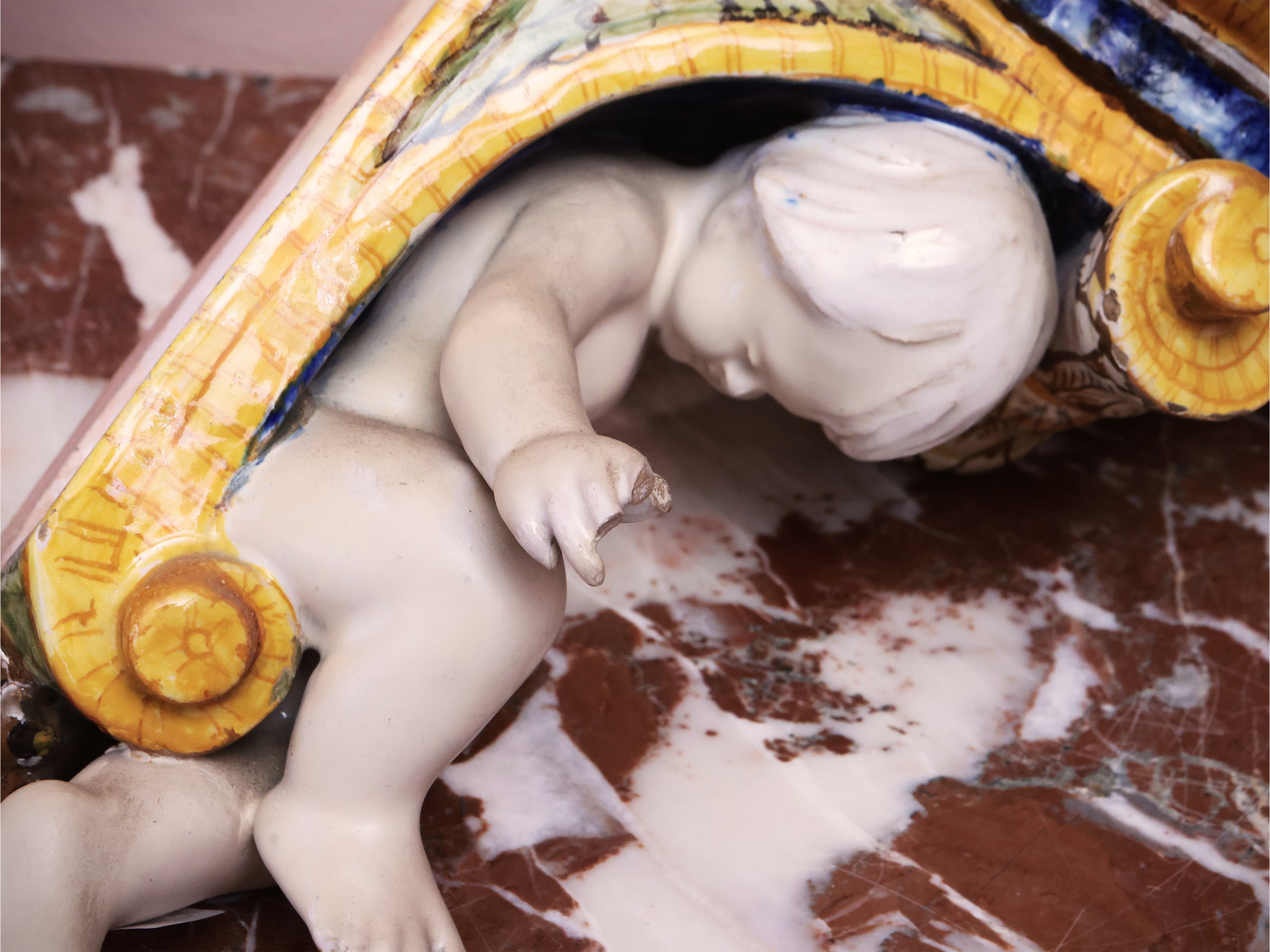 Mensola in Terracotta Invetriata, Cantagalli