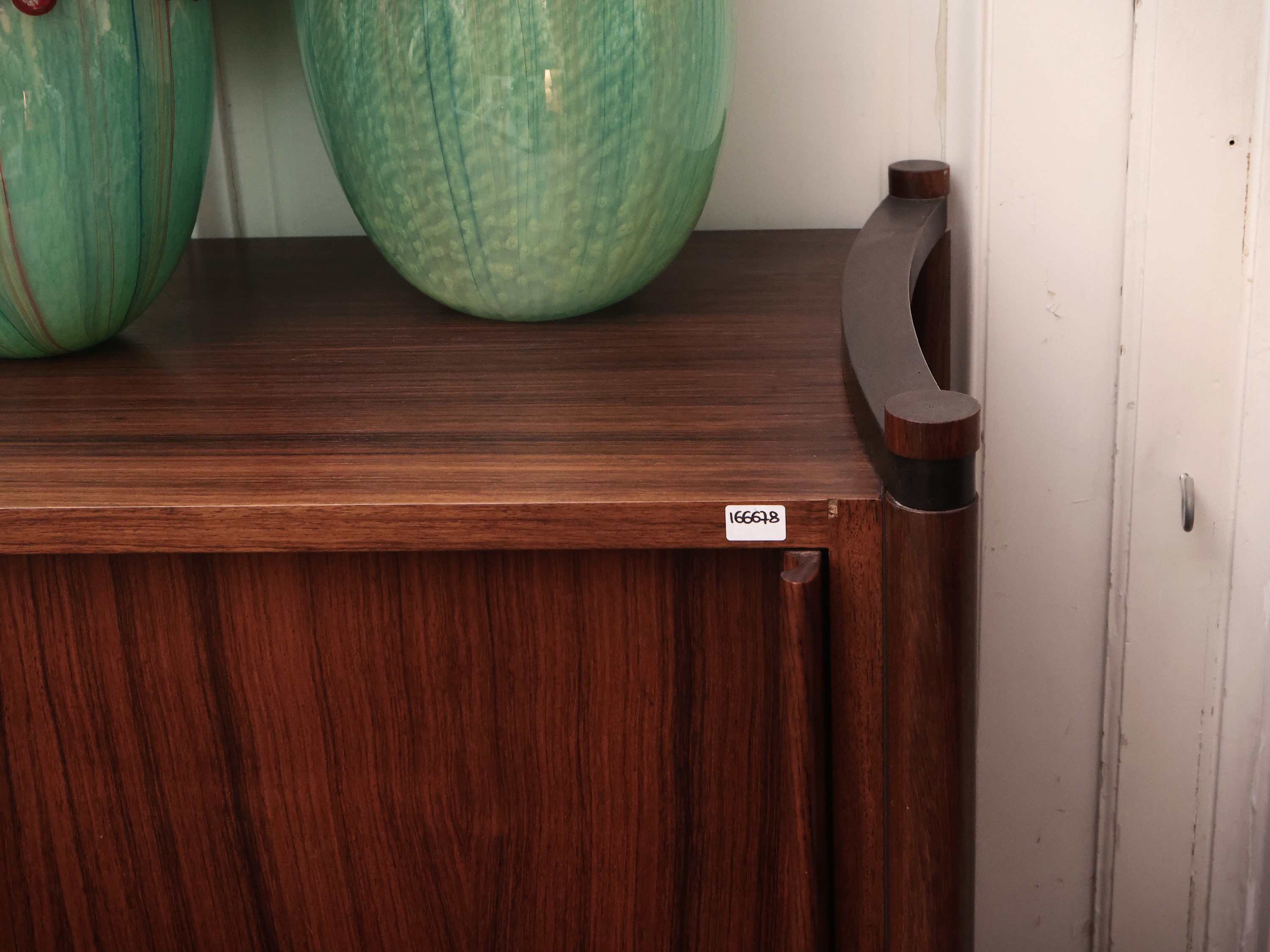 Luis Felipe Usabal Y Fernandez - Credenza Doppia Archimede in Legni Esotici