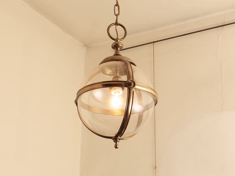 Lanterna in Vetro e Ottone