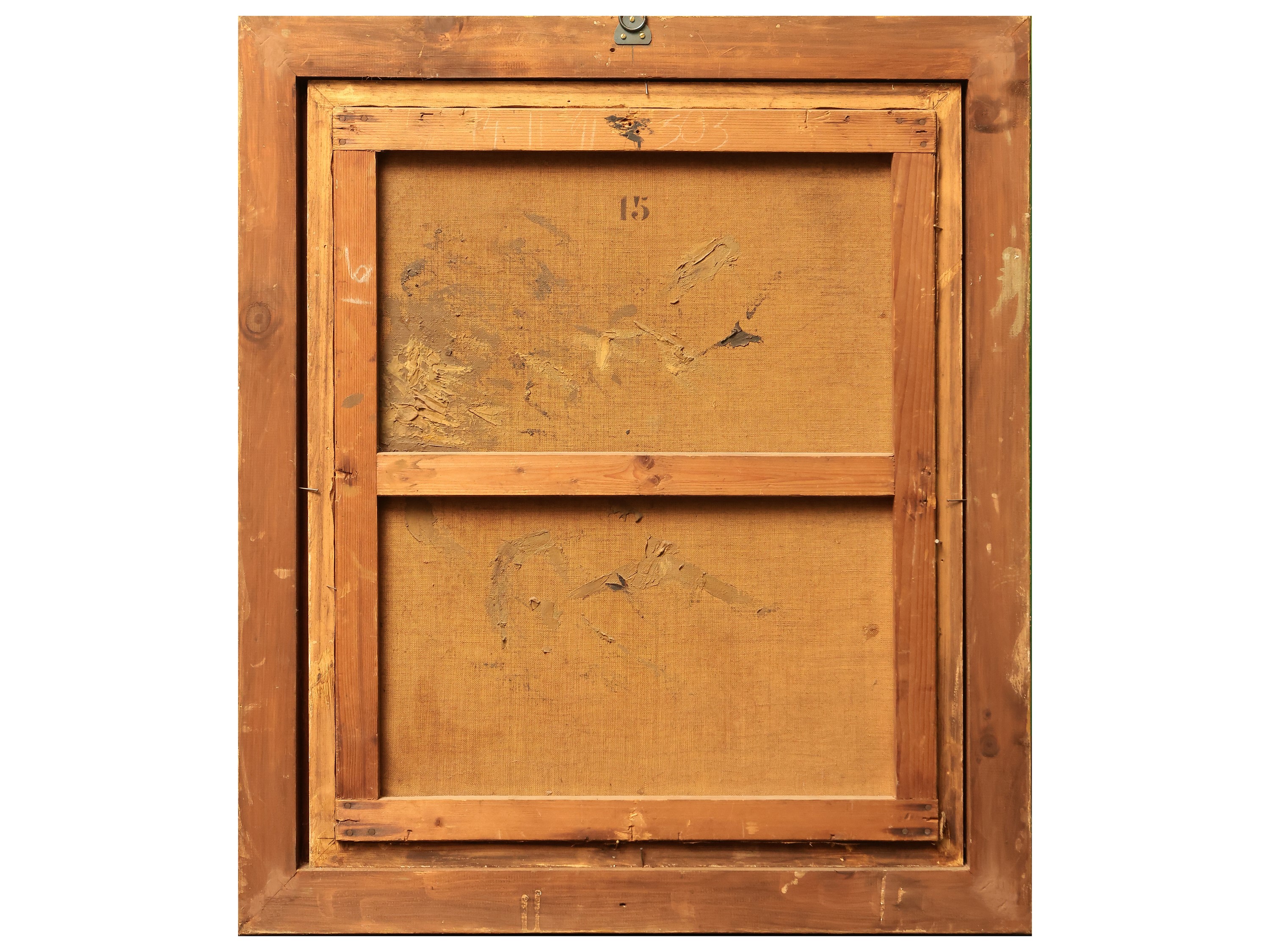 Scuola Francese del XIX/XX Secolo - L'atelier dell'antiquario, olio su tela
