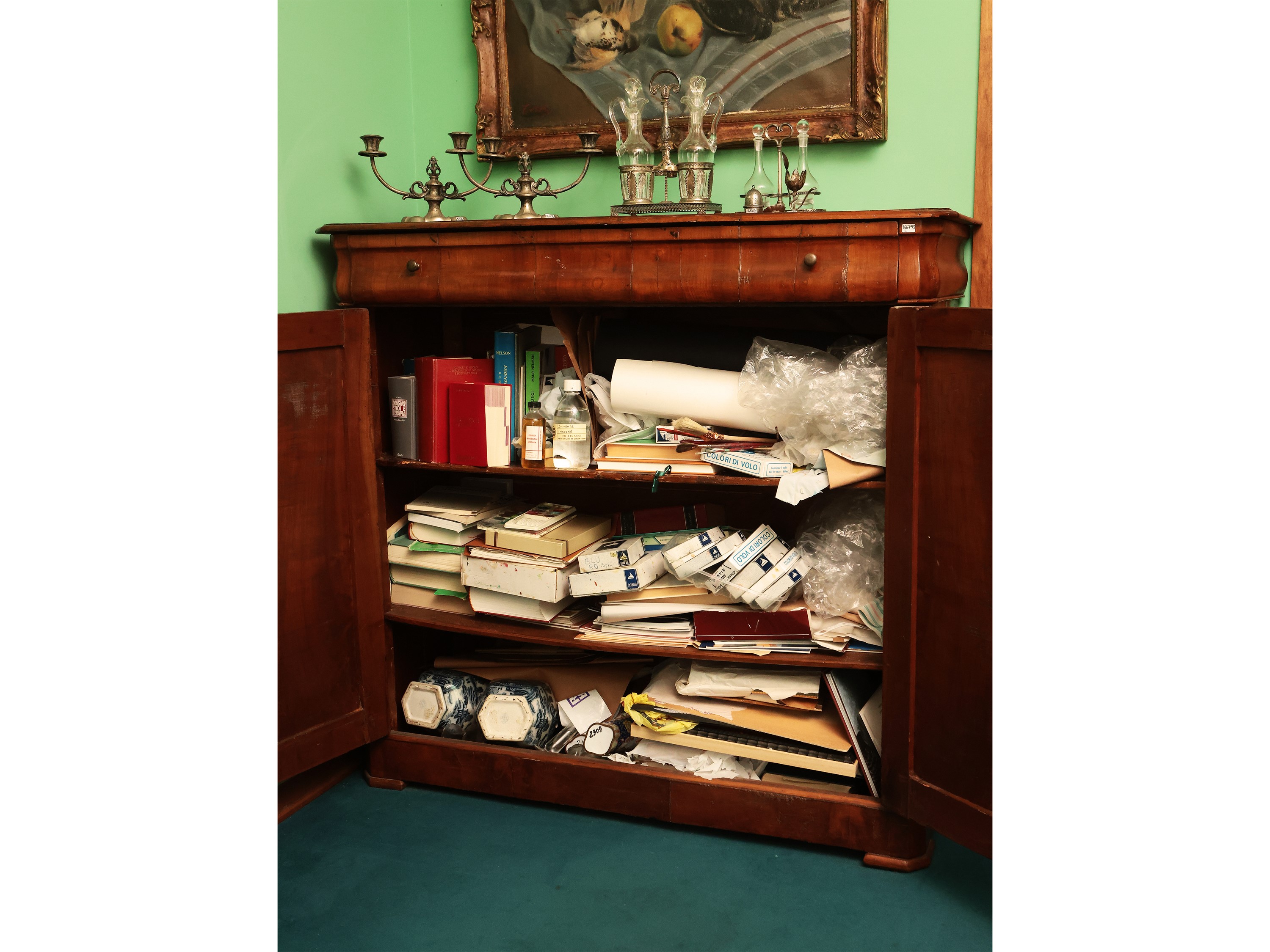 Credenza in ciliegio, metà del XIX secolo