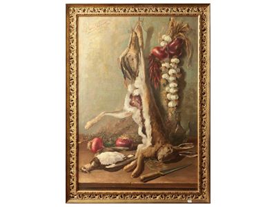 Natura Morta con Cacciagione, 1900