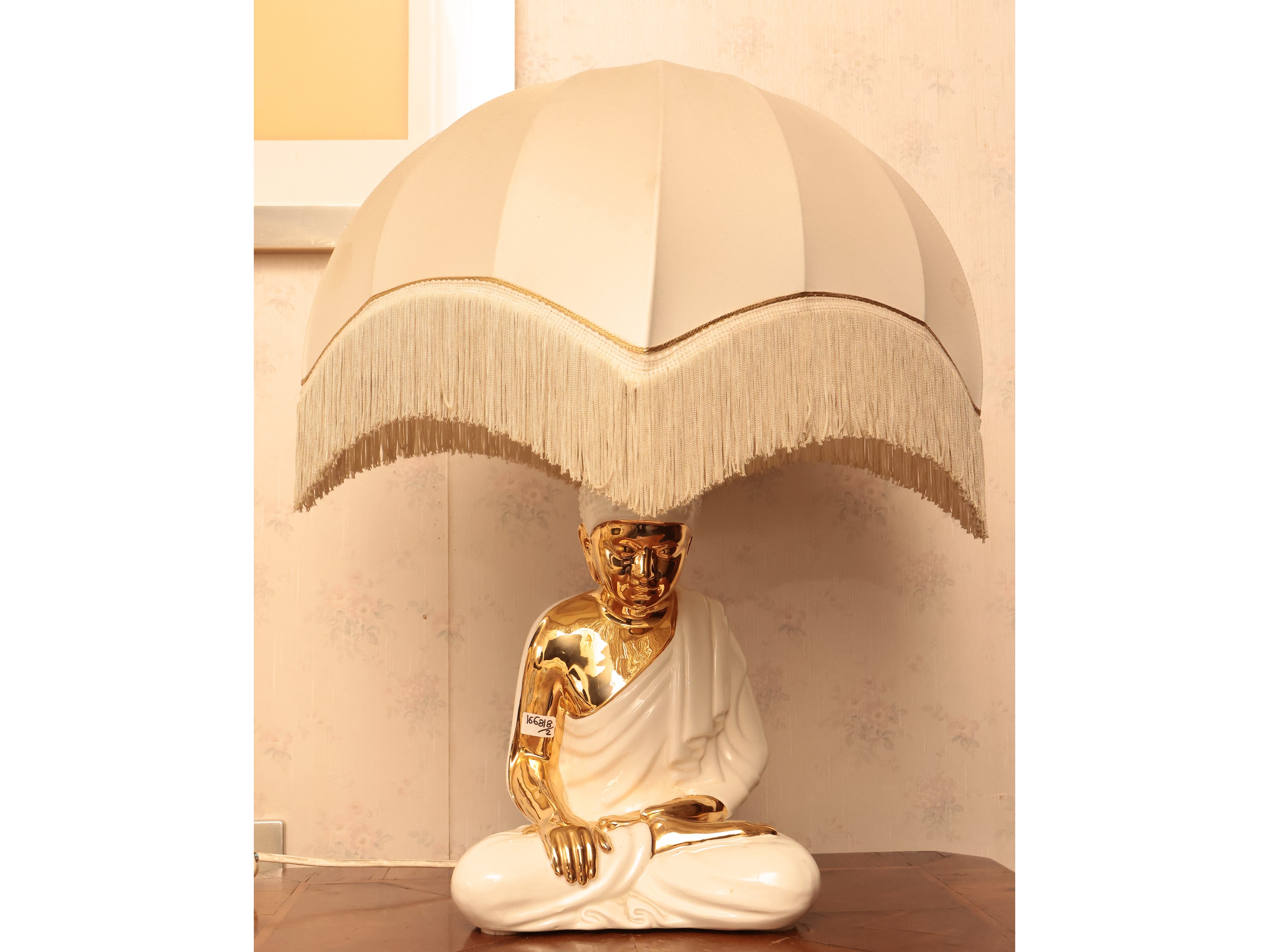 Coppia di Lumi da Tavolo in Ceramica