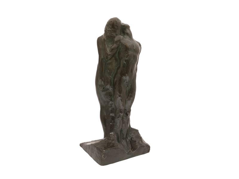 Giovanni Nicolini - Amanti, scultura in bronzo