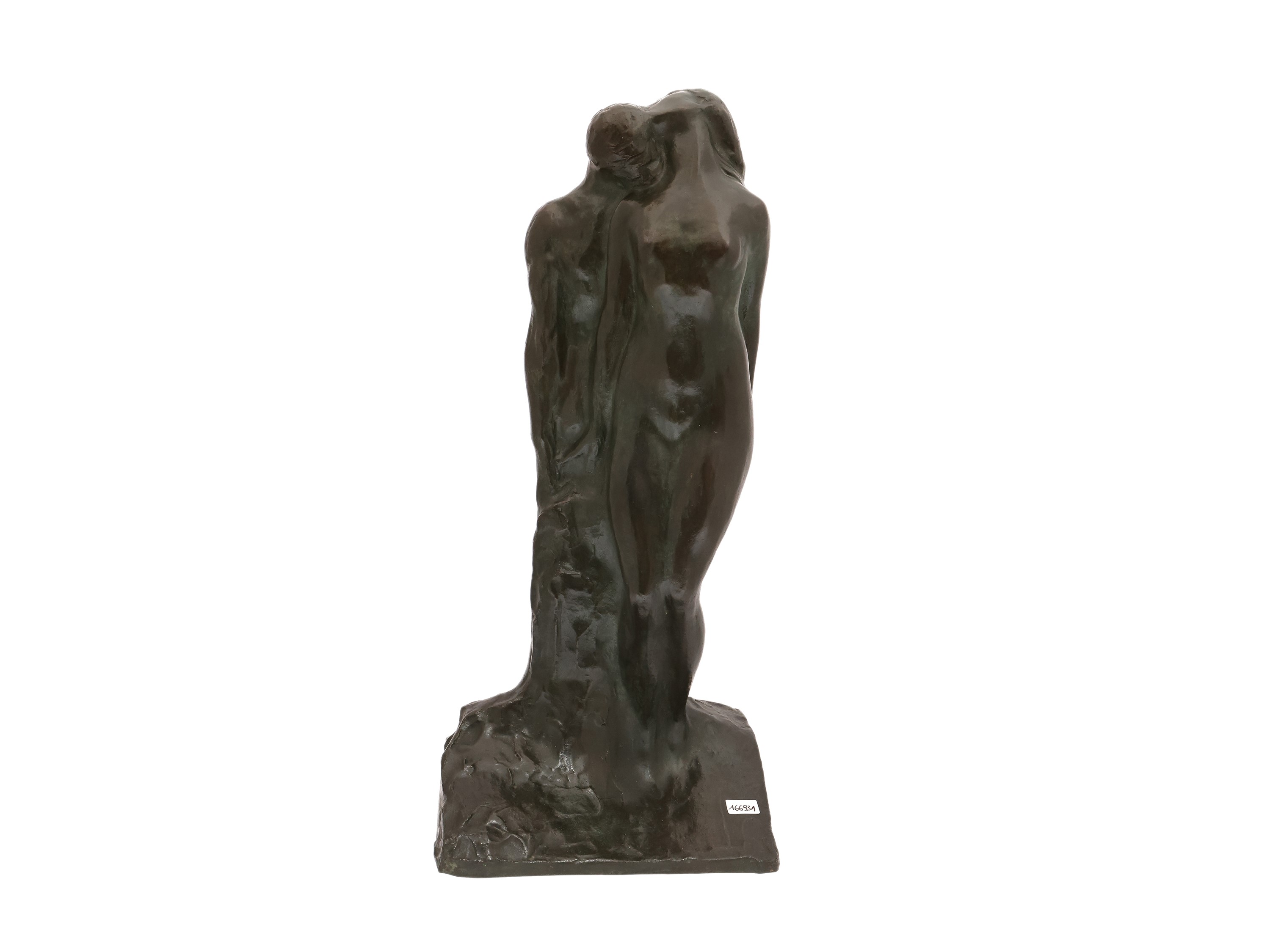 Giovanni Nicolini - Amanti, scultura in bronzo
