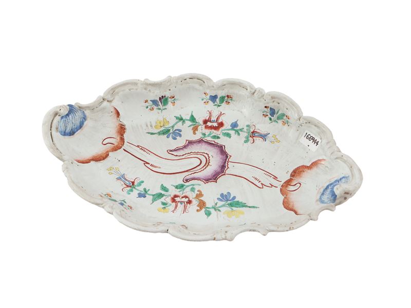 Ginori Doccia, Marescialla in porcellana policroma, circa 1770