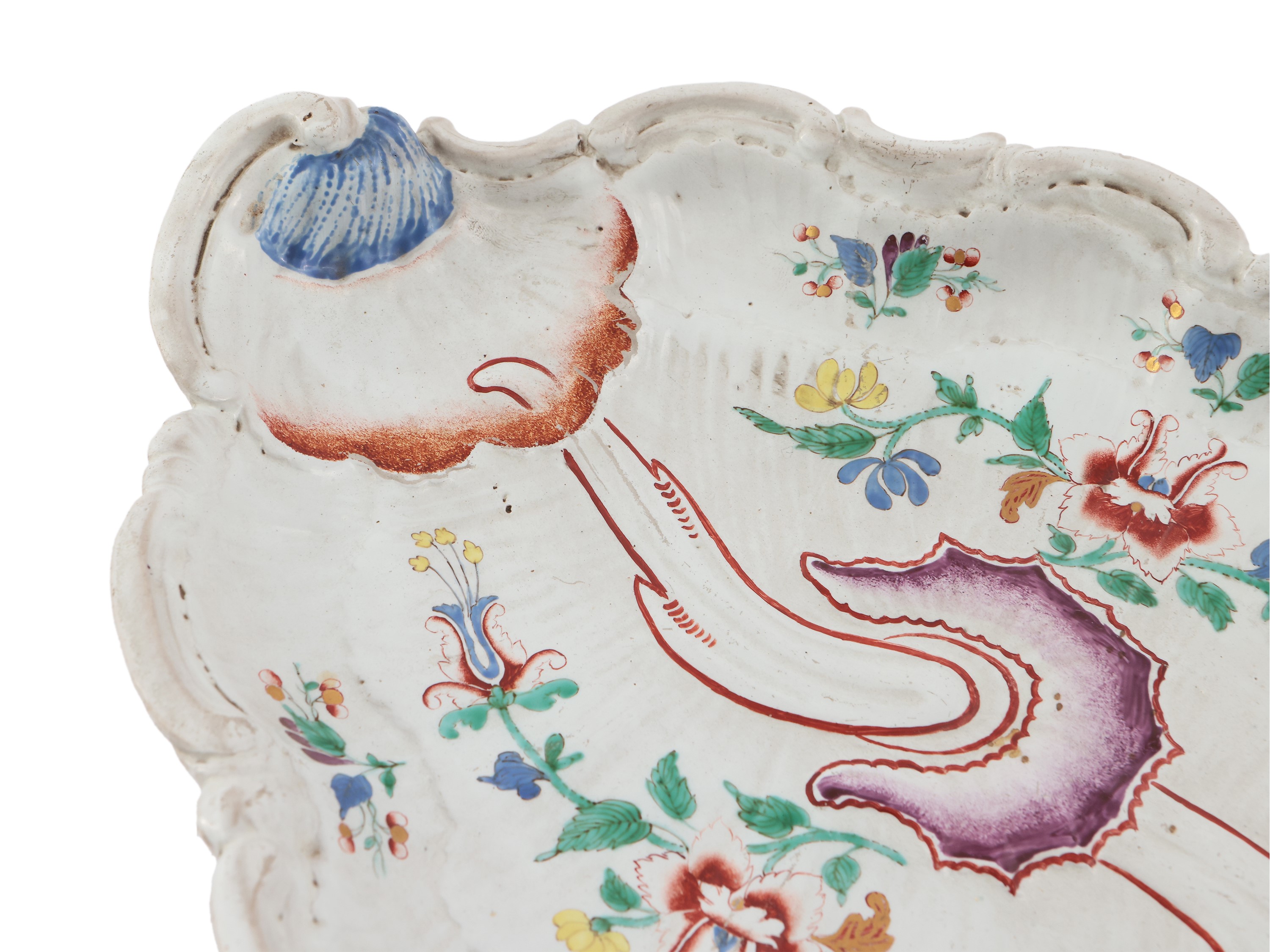 Ginori Doccia, Marescialla in porcellana policroma, circa 1770