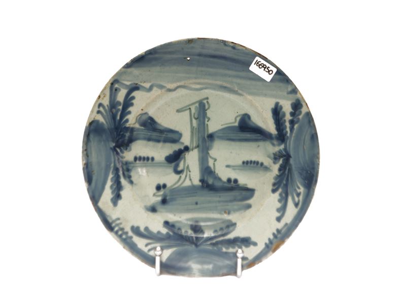 Piatto in Maiolica