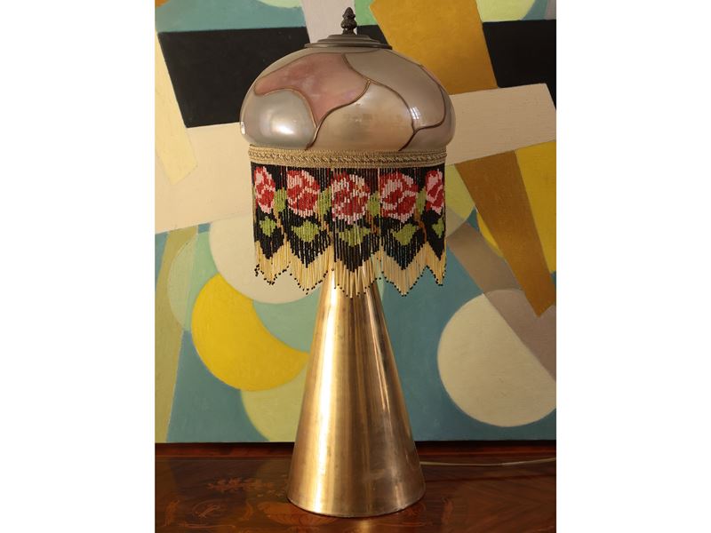 Lume da tavolo in ceramica, Zaccagnini